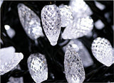 100 white LED strawberry Christmas lights
