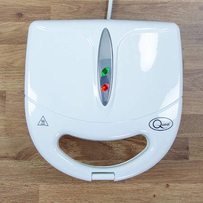 Sandwich Toaster Toastie Maker, 750W, White