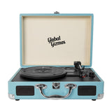 Portable Bluetooth record player suitcase design