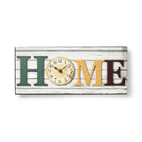 Nedis HOME wooden-style wall clock with quartz movement