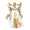 Tree Top Angel ~ 12" ~ Indoor ~ Gold and Cream