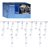 360 blue and white LED icicle chaser Christmas lights 8.5m with 8 modes