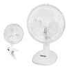 6-inch two-in-one desk and clip fan
