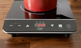 Portable 2000W induction cooker with digital display