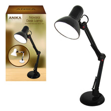 Load image into Gallery viewer, Classic Swing Arm Swivel Lamp Black
