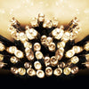 480 warm white LED Supabright Christmas lights