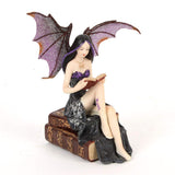 Widdop Mystic Legends 58249 gothic reading fairy figurine 14cm