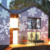 LED snowflake Christmas projector light