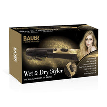 Load image into Gallery viewer, Bauer Professional Wet &amp; Dry Styler Hot Air Brush
