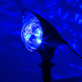 Global Gizmos blue kaleidoscope outdoor projector light