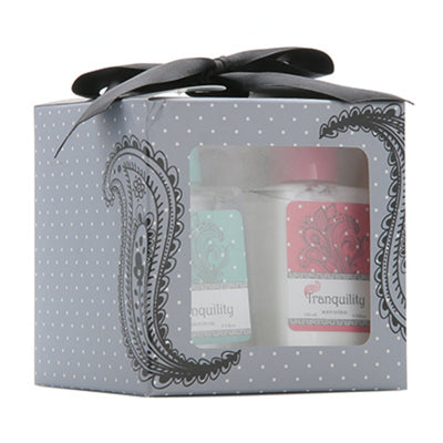 Tranquility Cube Box Gift Set 2 X 145ml- 1 PACK