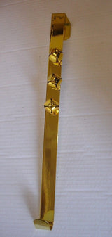 Jingle bell Christmas wreath hanger detail view