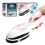 Quest garment steamer with pleating pad and brush