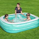Bestway 54005 rectangular family paddling pool 450 litre