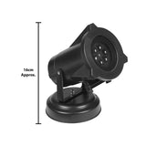 12-slide LED landscape projector additional view