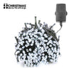 200 bright white LED chaser Christmas lights