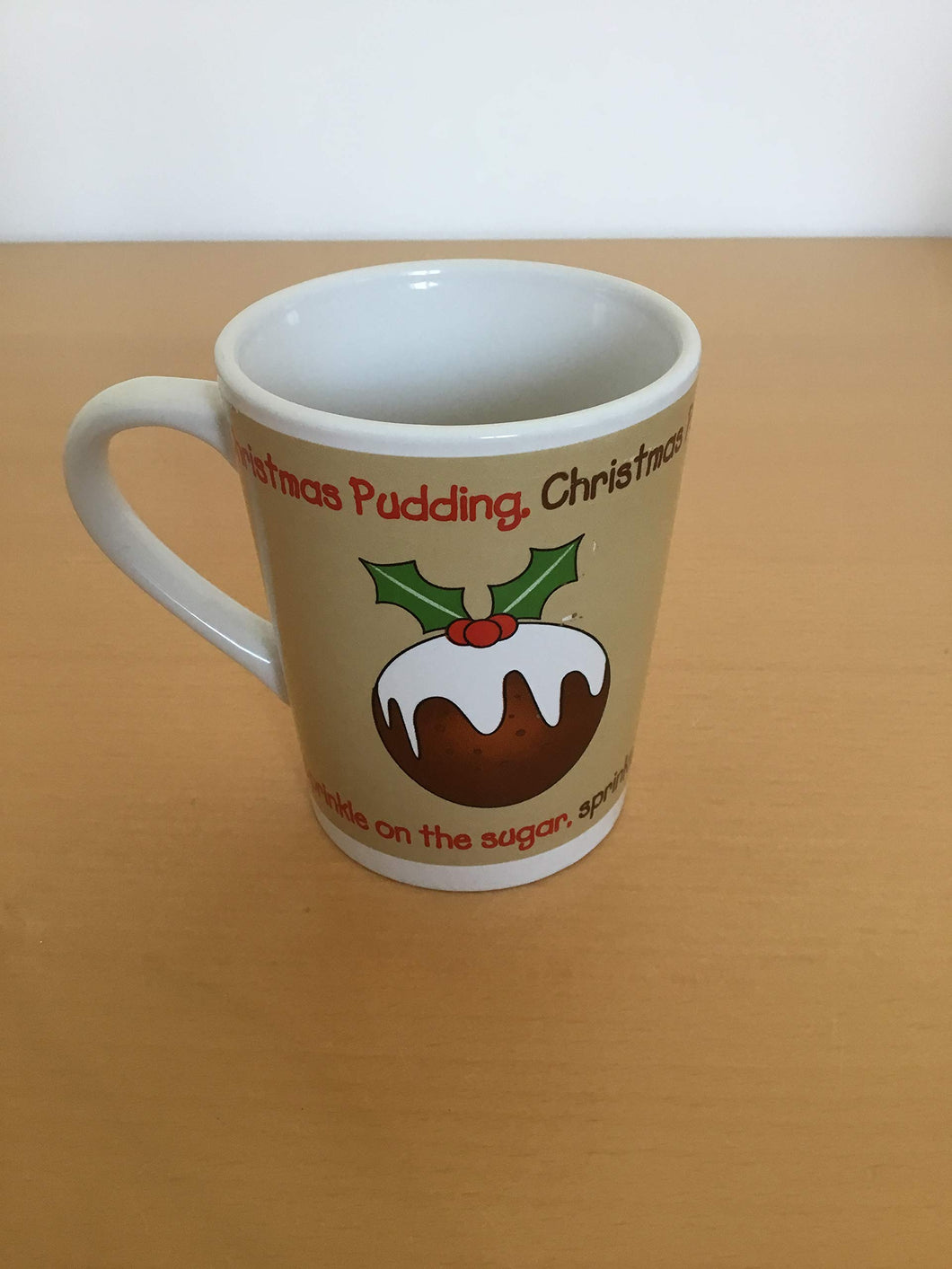 Christmas pudding mug