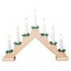 Pine Wooden Candle Bridge Light