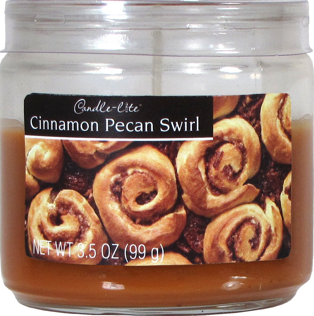 Candle-lite Cinnamon Pecan Swirl 3oz scented jar candle