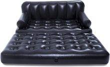 Load image into Gallery viewer, Multipurpose Inflatable Sofa Black PVC
