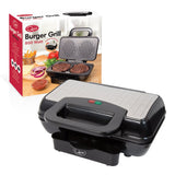 Quest double burger grill with drip tray