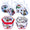 14 Snowman Decoupage Christmas Tree Baubles