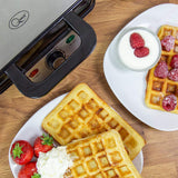 Quest waffle maker non-stick cooking plates