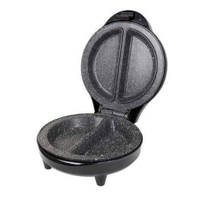 Healthy Eating Twin Double Marble Coated Ceramic Plates Omelette Maker, Plastic, 700 W