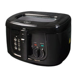 Black 2.5L deep fat fryer additional detail view