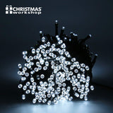 400 bright white LED chaser Christmas lights