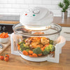Quest 43890 12 litre halogen oven 1400W white