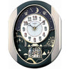 Rhythm Peaceful Night Magic Motion musical wall clock 4MH751WD18