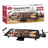 Large Quest electric teppanyaki grill black