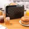 Quest 850W two-slice diamond cut toaster