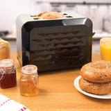 Quest 850W two-slice diamond cut toaster