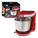 Red Quest stand mixer with six speed settings