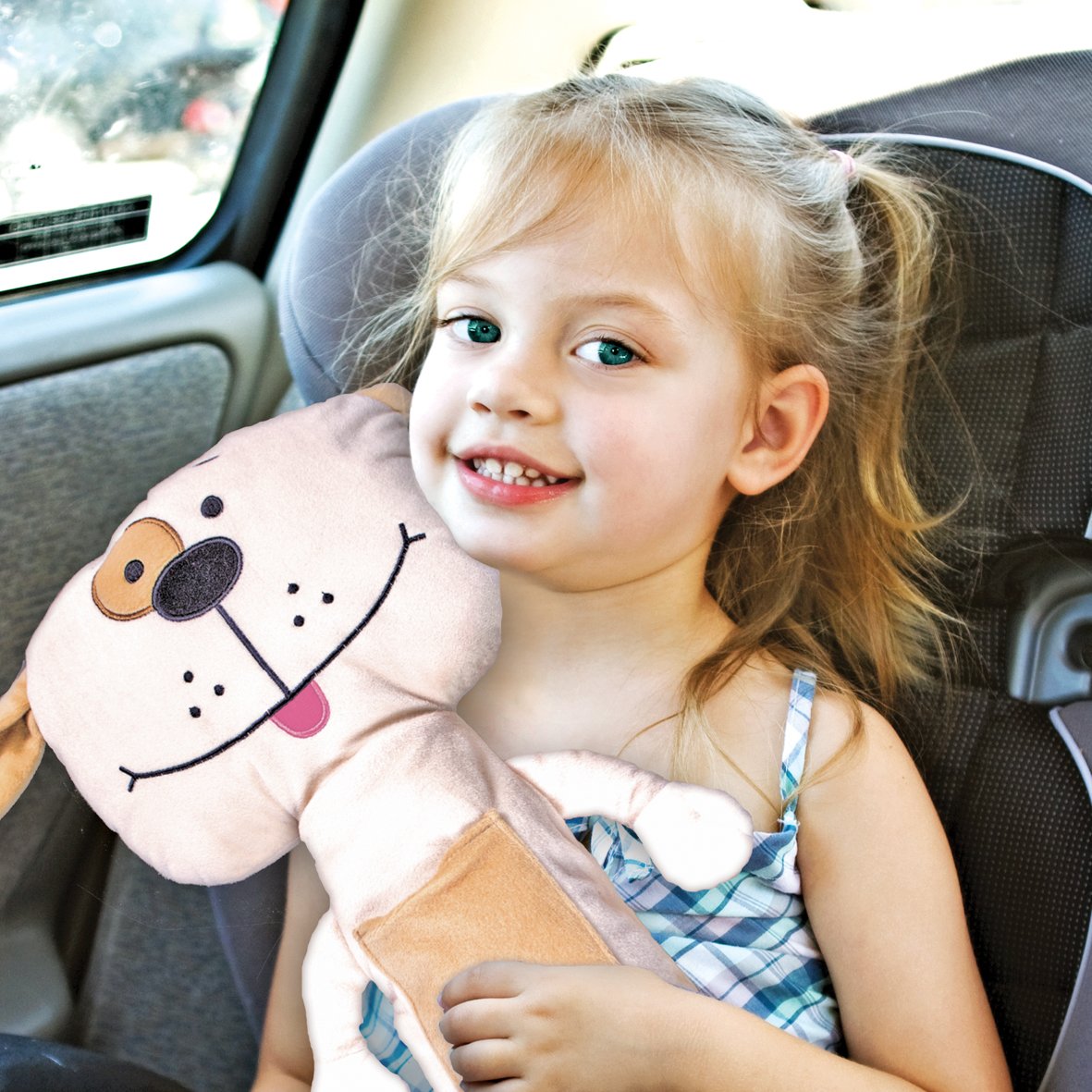 Spot the Dog seatbelt plush kids travel companion