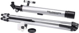 Kids Lightweight Refractor Telescope with Tripod, Silver