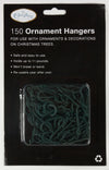 The Christmas Workshop 150 green Christmas tree ornament hangers