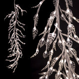 160 LED Leaf Garland Branch Light, Warm White