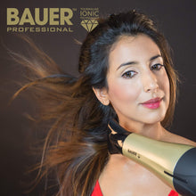 Load image into Gallery viewer, Bauer Professional TourmaPro 2200W Salon Quality Tourmaline Ionic Hair Dryer With Concentrator Nozzle
