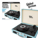 Bluetooth turntable with built-in stereo speakers
