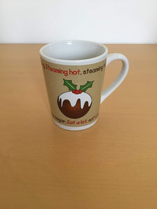 Christmas pudding mug