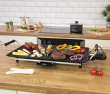 Quest 2000W teppanyaki grill with 48 x 26cm non-stick plate