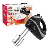 Black Quest hand mixer with beaters and dough hooks