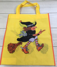 Load image into Gallery viewer, TRICK OR TREAT BAG (WITCH ON BROOM)
