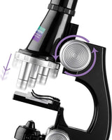 Toyrific beginner science microscope kit with slides and tweezers