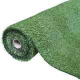 4m x 1m 15mm Pile High Artificial Grass / Light Green Astro Turf / High Density Fake Grass
