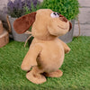Walking talking plush dog voice-mimicking toy