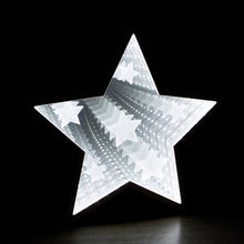 Load image into Gallery viewer, Star Infinity Light with Starburst Pattern

